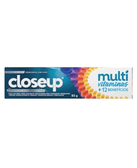 CREME DENTAL CLOSEUP MULTI VITAMINAS WHITE 72X85G