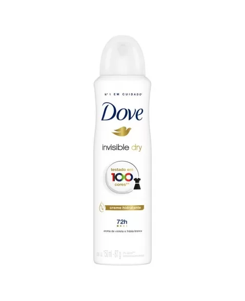 DESODORANTE AEROSOL DOVE INVISIBLE DRY 150ML