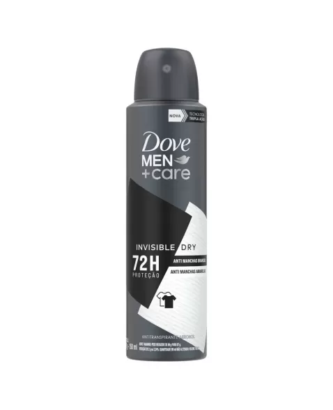 DESODORANTE AEROSOL DOVE MEN INVISIBLE DRY 12X150ML