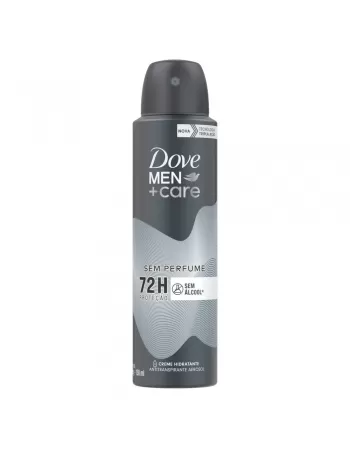 DESODORANTE AEROSOL DOVE MEN +CARE SEM PERFUME 12X150ML