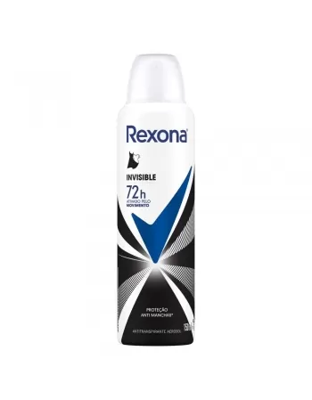 DESODORANTE AEROSOL REXONA WOMAN INVISIBLE 12X150ML