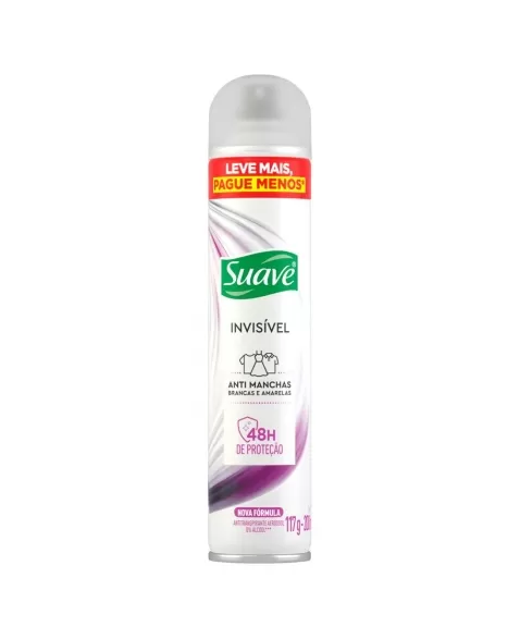 SUAVE DEO AER AP INVISIVEL 12X200ML