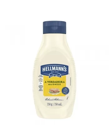 HELLMANNS MAIONESE SQZ 12X750G