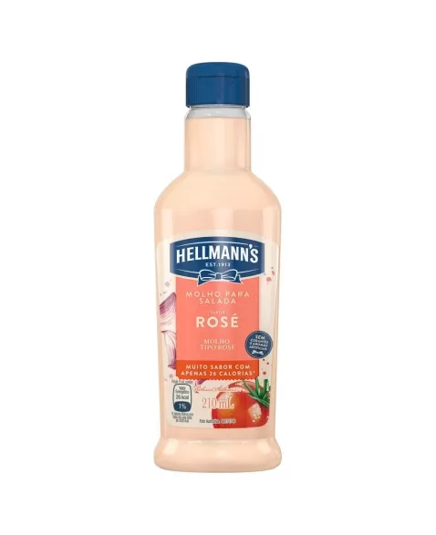 HELLMANNS M SAL ROSE 12X210ML