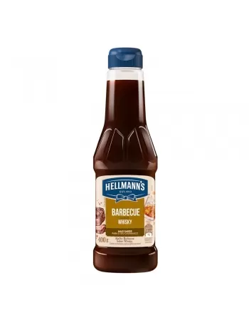 HELLMANNS BBQ WHISKY 12X400G