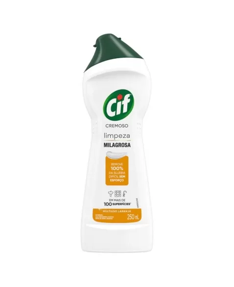 CIF CREM LARANJA 12X250ML