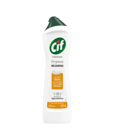 CIF CREM LARANJA 12X450ML