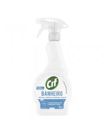 CIF LIMP BANHEIRO S/CLORO GTL 12X500ML