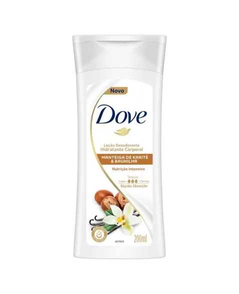 DOVE LOC DEO HIDRAT MANT KAR BAU12X200ML