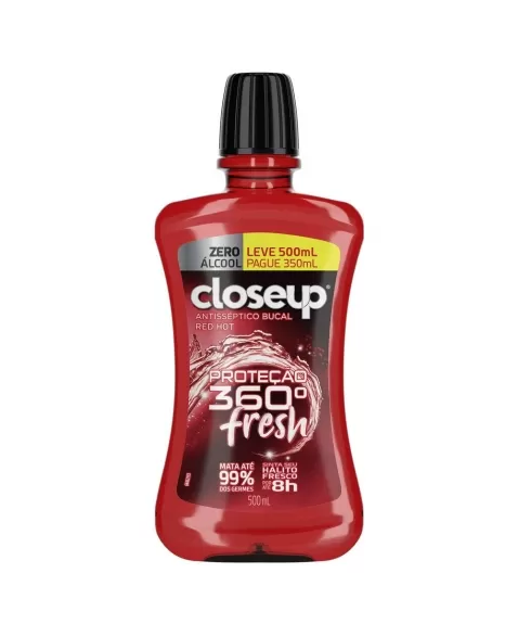 CLOSE UP ENX BUC RED HOT S/ALC 12X500ML