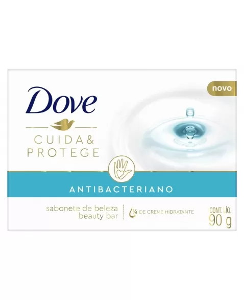 SABONETE DOVE CUIDA PROTEGE 90G