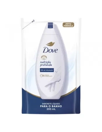 DOVE SAB LIQ NUTRIC PROF RFL 12X200ML