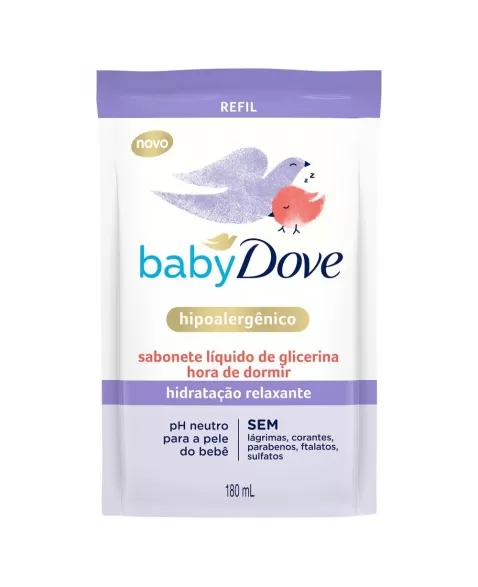 DOVE BABY SAB LIQ H D DORMIR 12X180ML NE