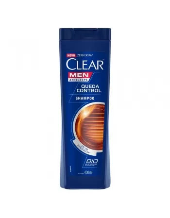 CLEAR MEN SH ANTIC QUEDA CONTROL12X400ML