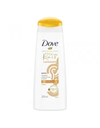 DOVE SH CACHEADO TEXTURAS REAIS 12X200ML