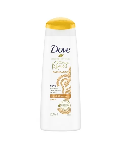 DOVE SH CACHEADO TEXTURAS REAIS 12X200ML