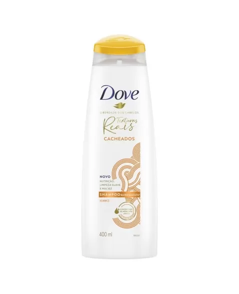 DOVE SH CACHEADO TEXTURAS REAIS 12X400ML