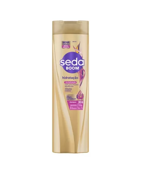 SHAMPOO SEDA BOOM HIDRATACAO PRO CURVATURA 300ML