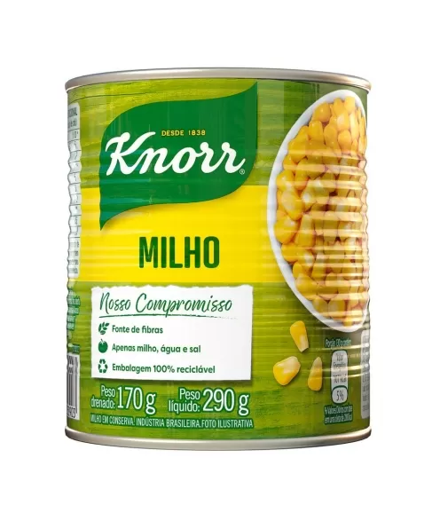 CONSERVA KNORR MILHO TRADICIONAL 170G