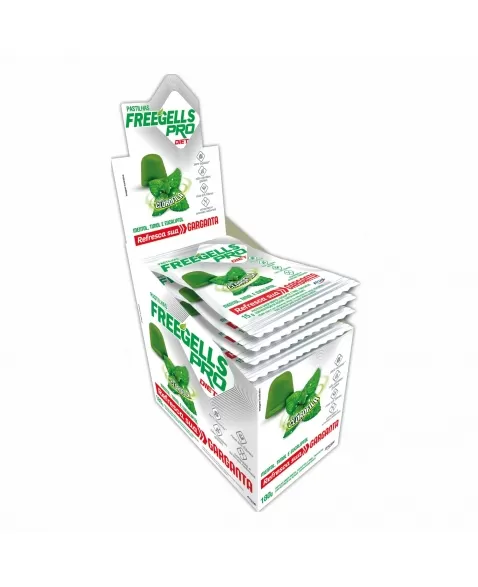 PASTILHA DIET FREEGELLS PLAY PRO EUCALIPTO PCT 180GR (12X15G)