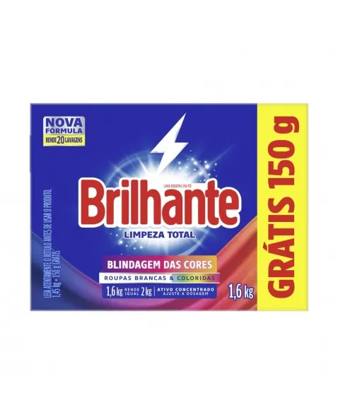 BRILHANTE DT PO L T CT9X1.6KG L1.6P1.450