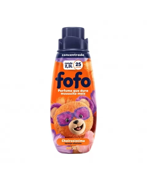 AMAC. CONCENTRADO FOFO LARANJA VITORIOSO (FRASCO) 12X500ML