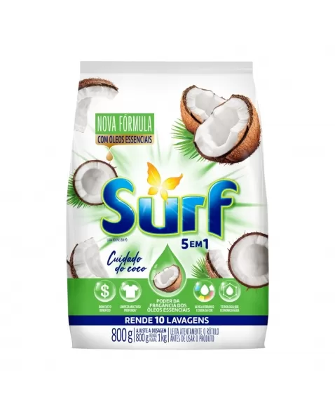 SURF DT PO CUIDADO DO COCO 16X800G