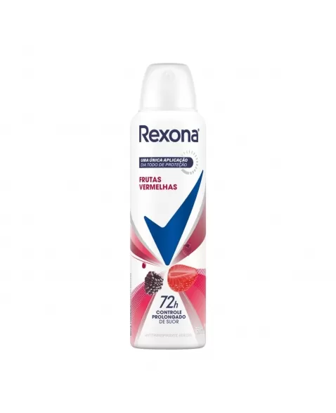 DESODORANTE AEROSOL REXONA FRUTAS VERMELHAS 12X150ML