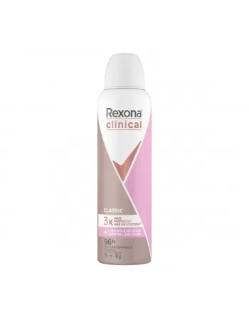 DESODORANTE AEROSOL REXONA WOMAN CLINICAL CLASSIC 12X150ML