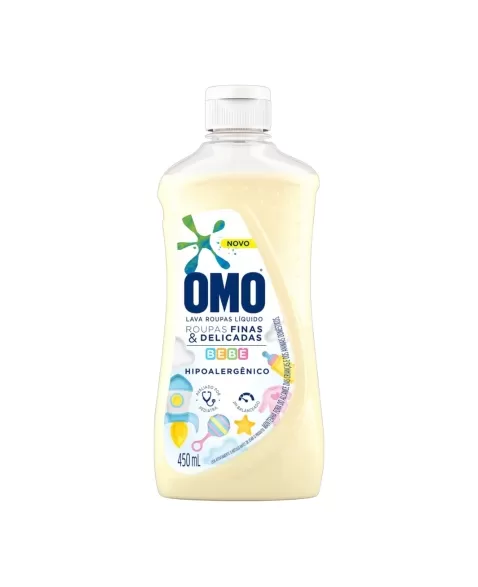 OMO DT LIQ ROUPA DELICADA BABY 12X450ML