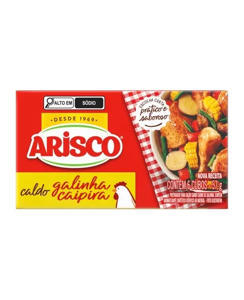 ARISCO CDO GAL CAIPIRA CART 16X10X3L/57G