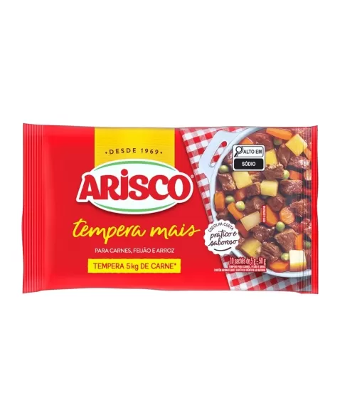 ARISCO TEMP EM PO CARNES 24X50G