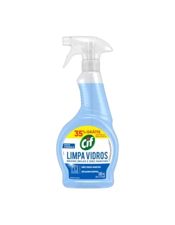 LIMPA VIDROS CIF C/GATILHO (LV500/PG325) 500ML