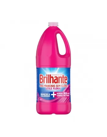 TIRA MANCHAS BRILHANTE UTILE FLORAL (FRASCO) 2L