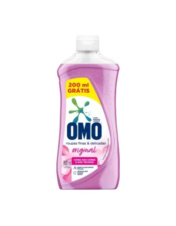 LAVA ROUPAS LIQUIDO OMO DELICADAS ORIGINAL (LV900/PG700) (FRASCO) 900ML