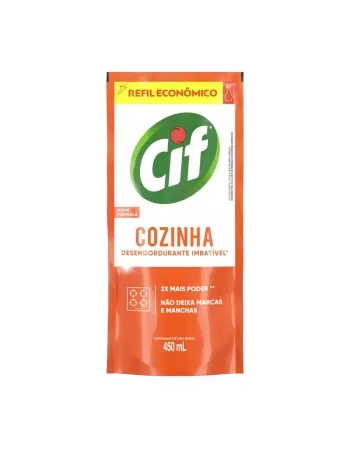 DESENGORDURANTE CIF COZINHA (REFIL) 450ML