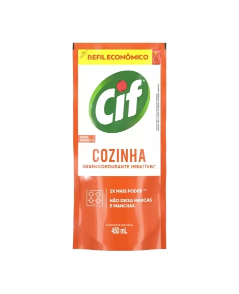 DESENGORDURANTE CIF COZINHA (REFIL) 450ML