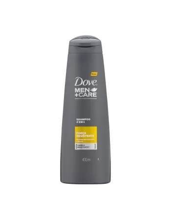 SHAMPOO DOVE 2 EM 1 FORÇA RESISTENTE 400ML