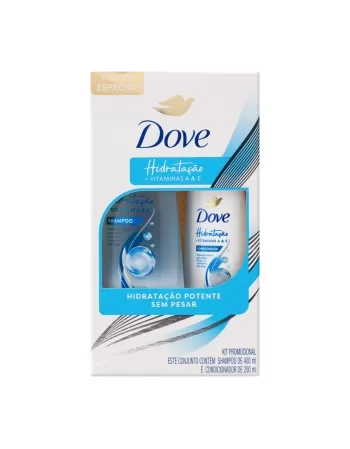 SHAMPOO+CONDICIONADOR DOVE HIDRATAÇÃO (PREÇO ESPECIAL) 400ML