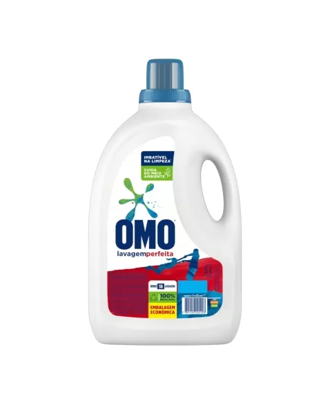 LAVA ROUPAS LIQUIDO OMO LAVAGEM PERFEITA (FRASCO) 5L