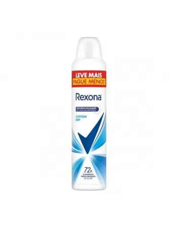 DESODORANTE AEROSOL REXONA COTTON DRY 250ML