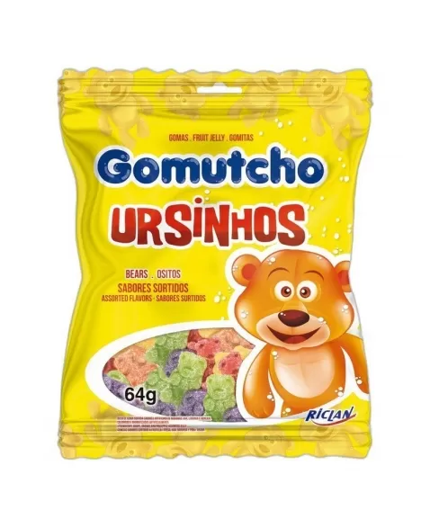 BALA GOMUTCHO URSINHOS 64G