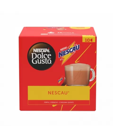 CAPSULAS DE CAFE NESCAFE DULCE GUSTO C/10 NESCAU 170G