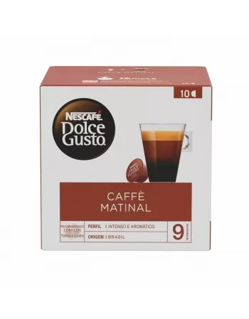 CAPSULAS DE CAFE NESCAFE DULCE GUSTO C/10 CAFFE MATINAL 80G