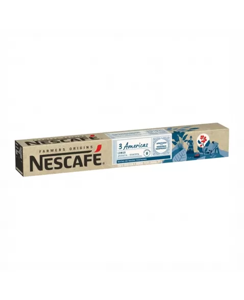 CAPSULAS DE CAFE NESCAFE FARMERS ORIGINS C/10 3 AMERICAS 54G