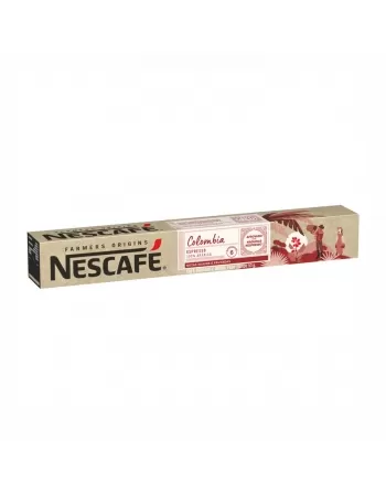 CAPSULAS DE CAFE NESCAFE FARMERS ORIGINS C/10 COLOMBIA 53G