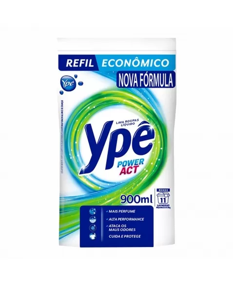 LAVA ROUPAS LIQUIDO YPE POWER ACT (SACHE) 900ML