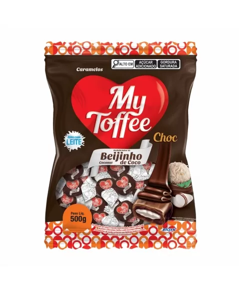 BALA MY TOFFEE CHOCOLATE C/BEIJINHO 500G