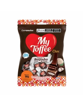 BALA MY TOFFEE CHOCOLATE C/BEIJINHO 90G