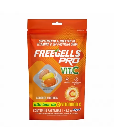 DROPS FREEGELLS PLAY PRO VIT C SACHE 15UN